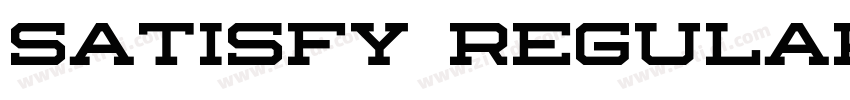 Satisfy Regular字体转换 Satisfy Regular字体转换